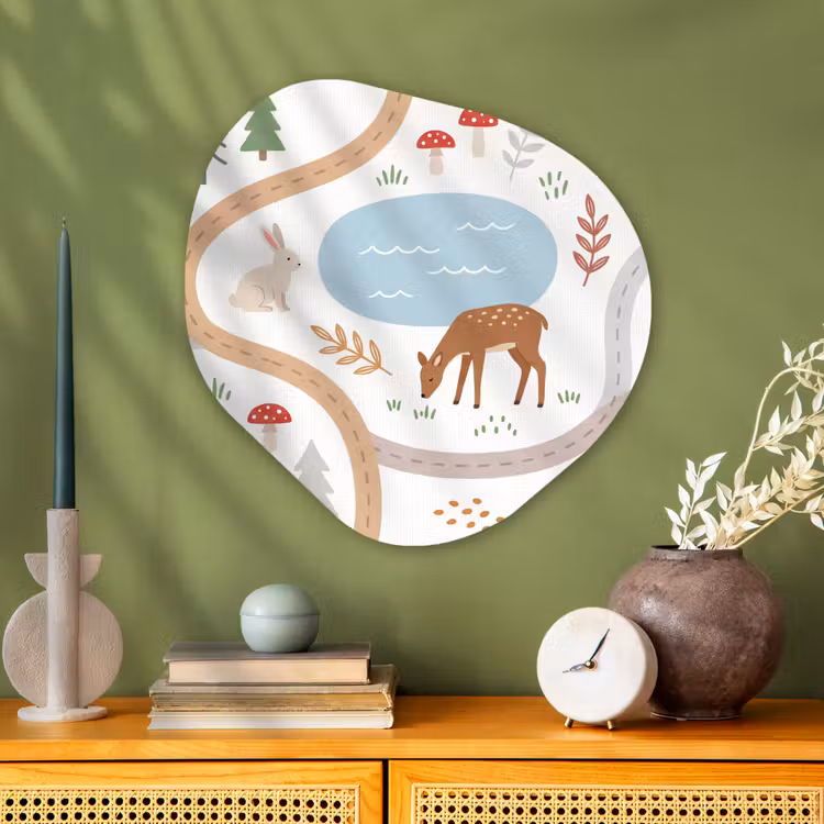 Organic - Glass - Animals - Forest - Illustration — 2