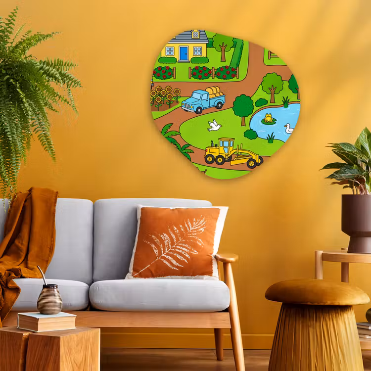 Organic - Glass - Countryside - Animals - Cartoon — 3