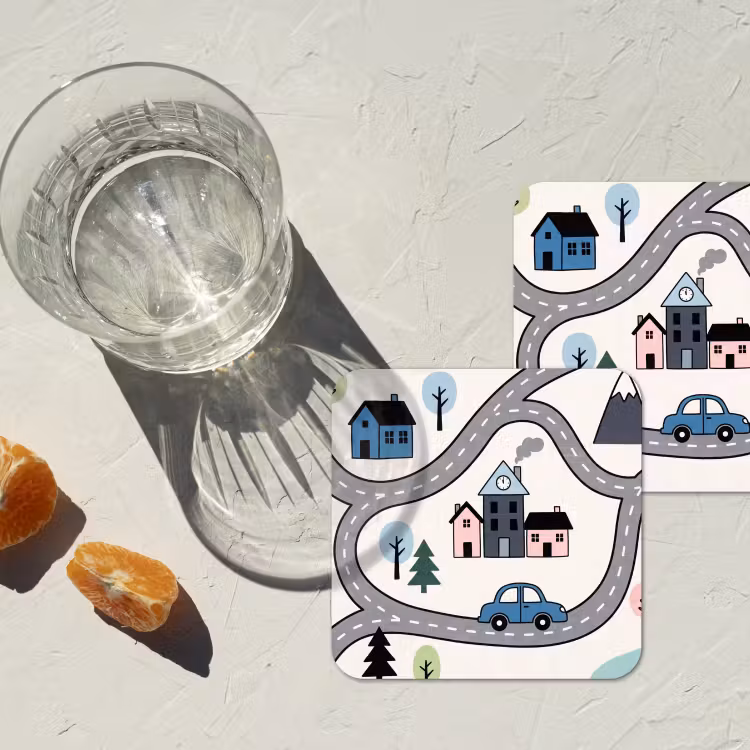 Coaster - Map - City - Kid-Friendly — 2