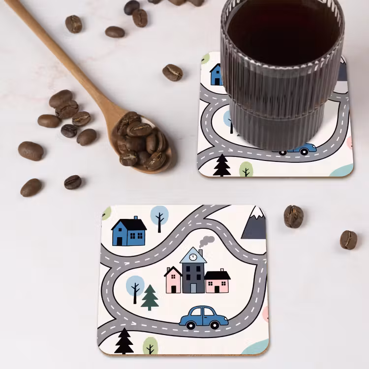 Coaster - Map - City - Kid-Friendly — 4