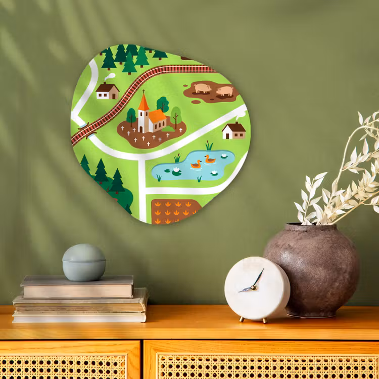 Organic - Forex - Countryside - Animals - Illustration — 2