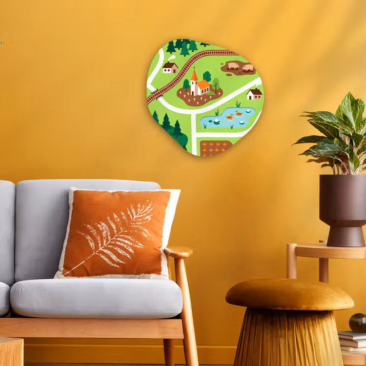 Organic - Forex - Countryside - Animals - Illustration — 3
