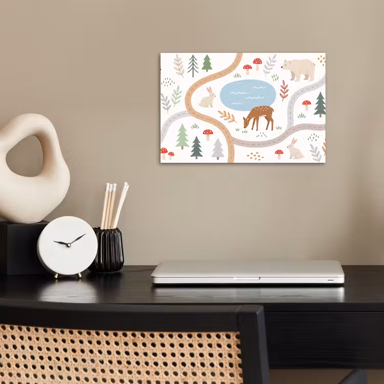Poster - Animals - Forest - Illustration — 2