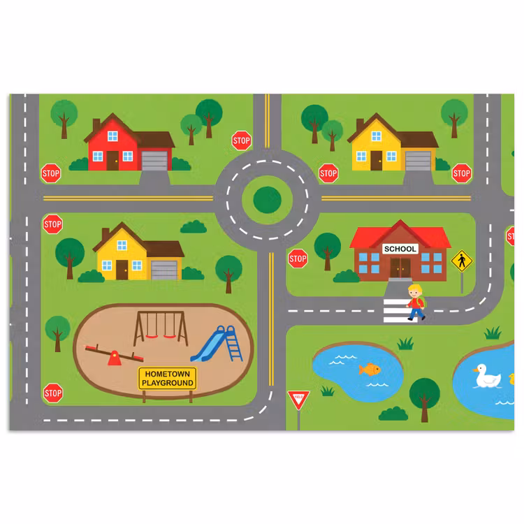 Poster - City - Roads - Cartoon — 1