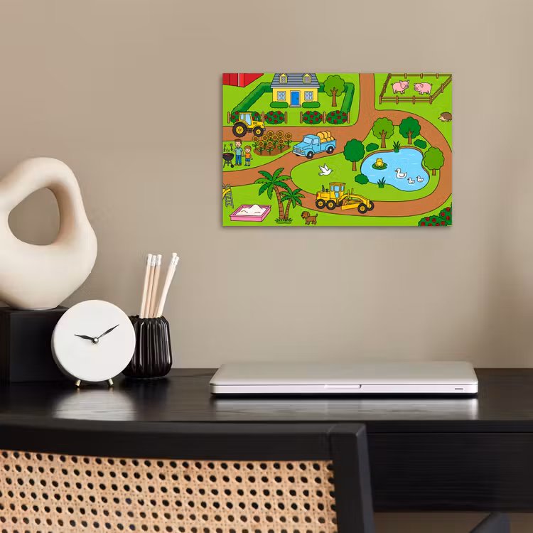 Poster - Countryside - Animals - Cartoon — 2