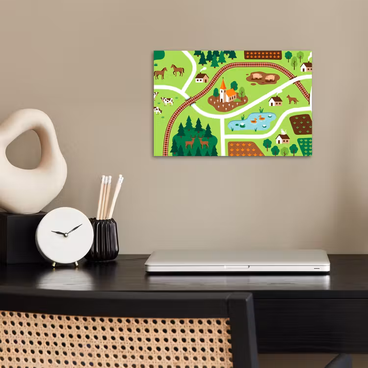 Poster - Countryside - Animals - Illustration — 2