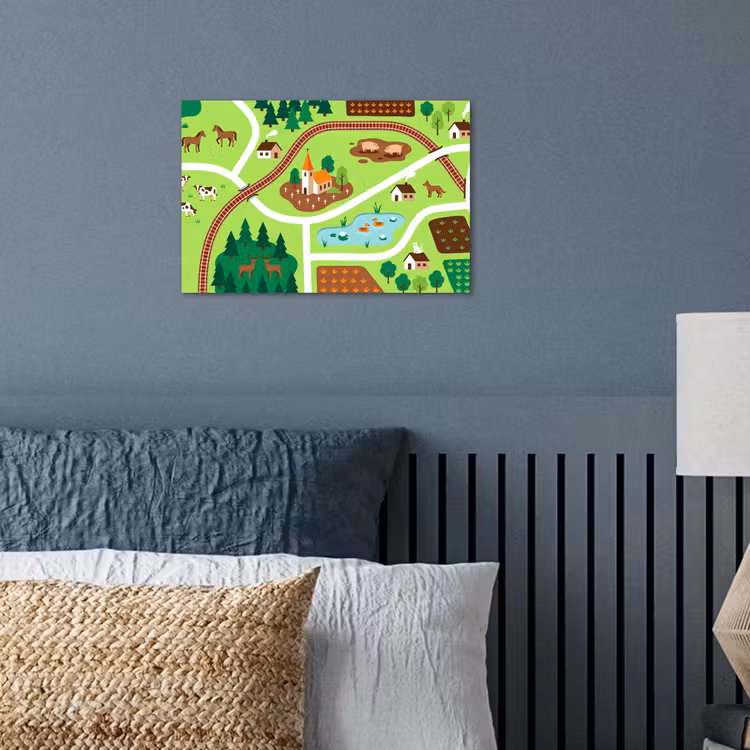 Poster - Countryside - Animals - Illustration — 3