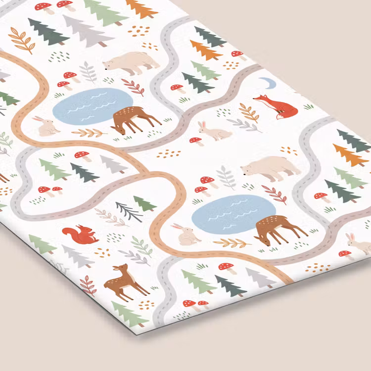 Framed Prints - Animals - Forest - Illustration — 6