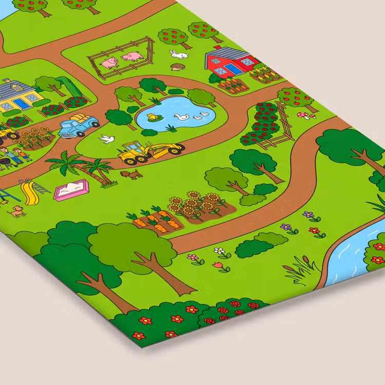 Framed Prints - Countryside - Animals - Cartoon — 6
