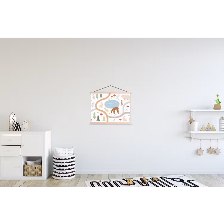 Hanging Poster - Animals - Forest - Illustration — 3