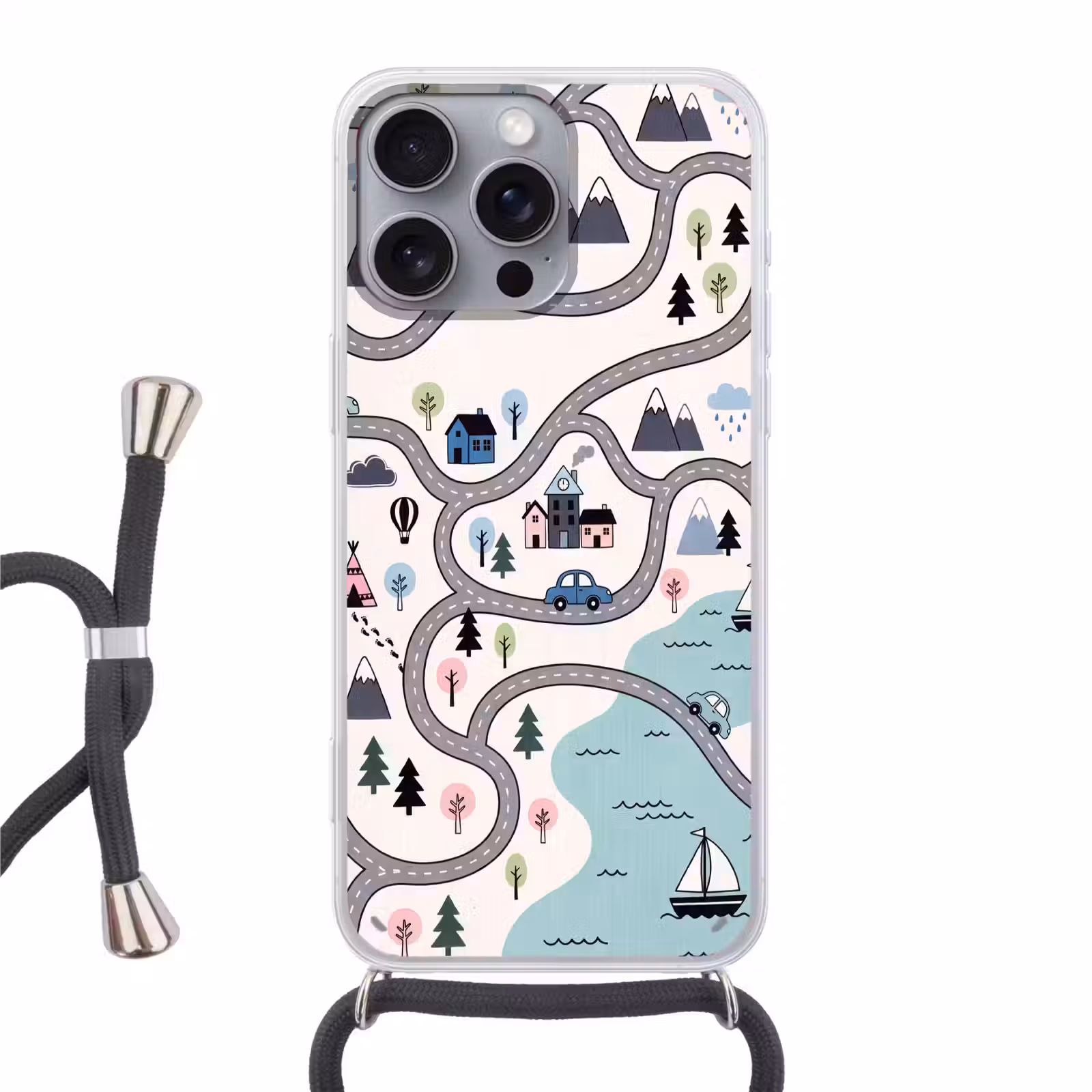 Phone case crossbody - Map - City - Kid-Friendly — 1