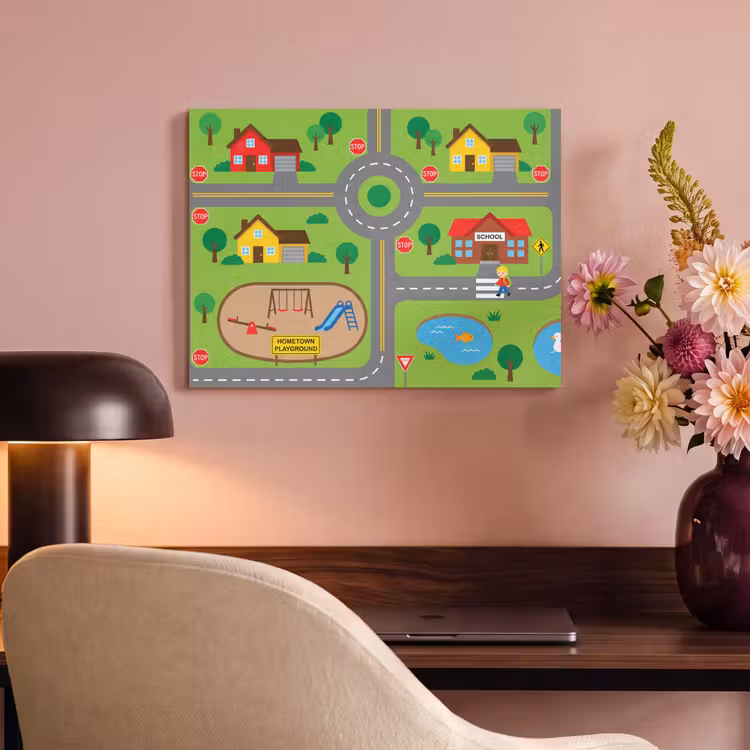 Acoustic Panel - City - Roads - Cartoon — 4
