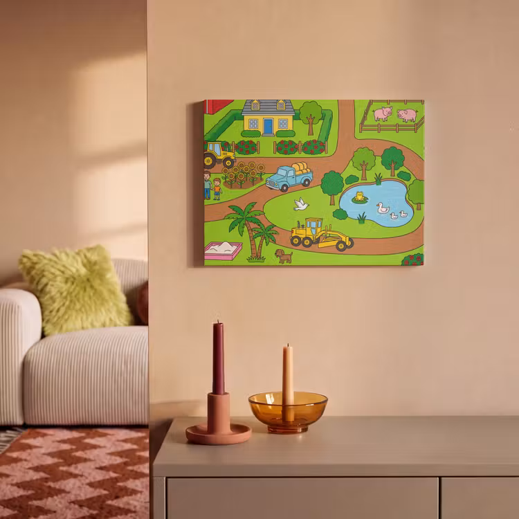 Acoustic Panel - Countryside - Animals - Cartoon — 2