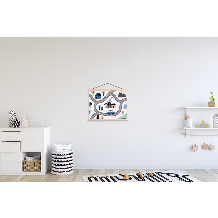 Hanging Poster - Map - City - Child-Friendly — 3