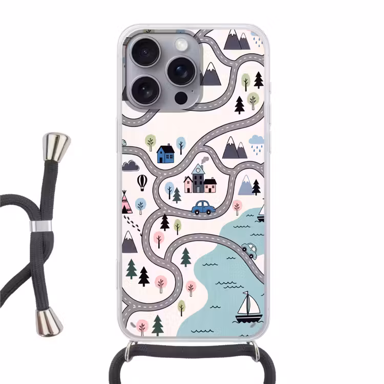 Phone case crossbody - Map - City - Kid-Friendly — 1