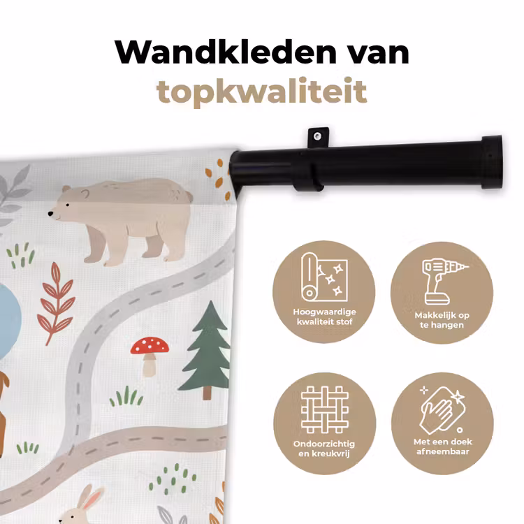 Wall Hanging - Animals - Forest - Illustration — 3