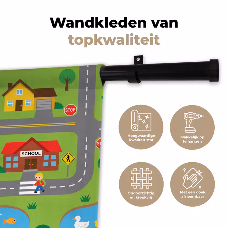 Wall Hanging - City - Roads - Cartoon — 3