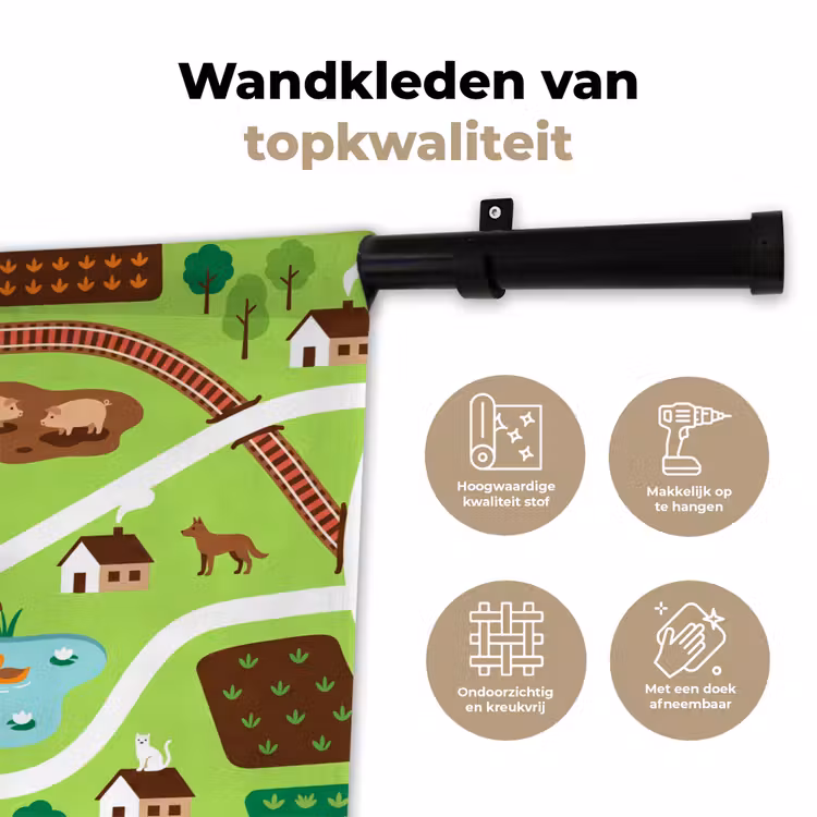 Wall Hanging - Countryside - Animals - Illustration — 3