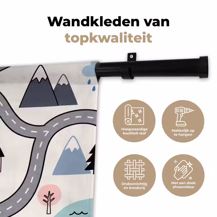 Wall Hanging - Map - City - Child-Friendly — 3