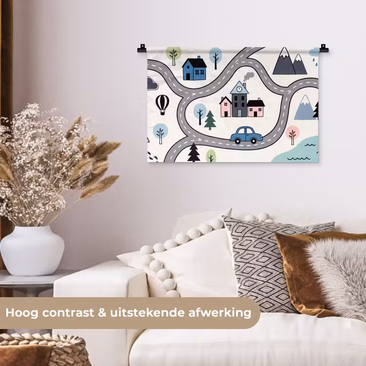 Wall Hanging - Map - City - Child-Friendly — 4