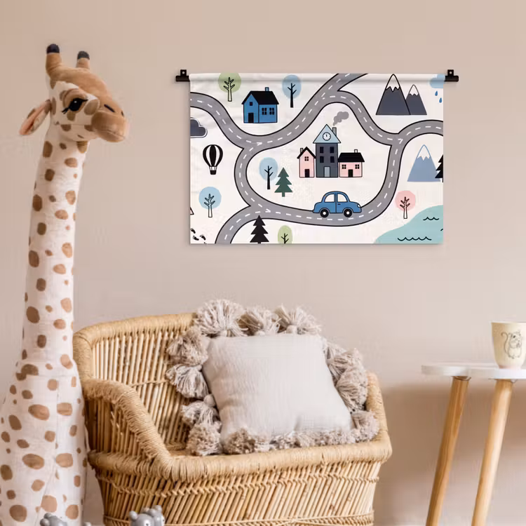 Wall Hanging - Map - City - Child-Friendly — 5