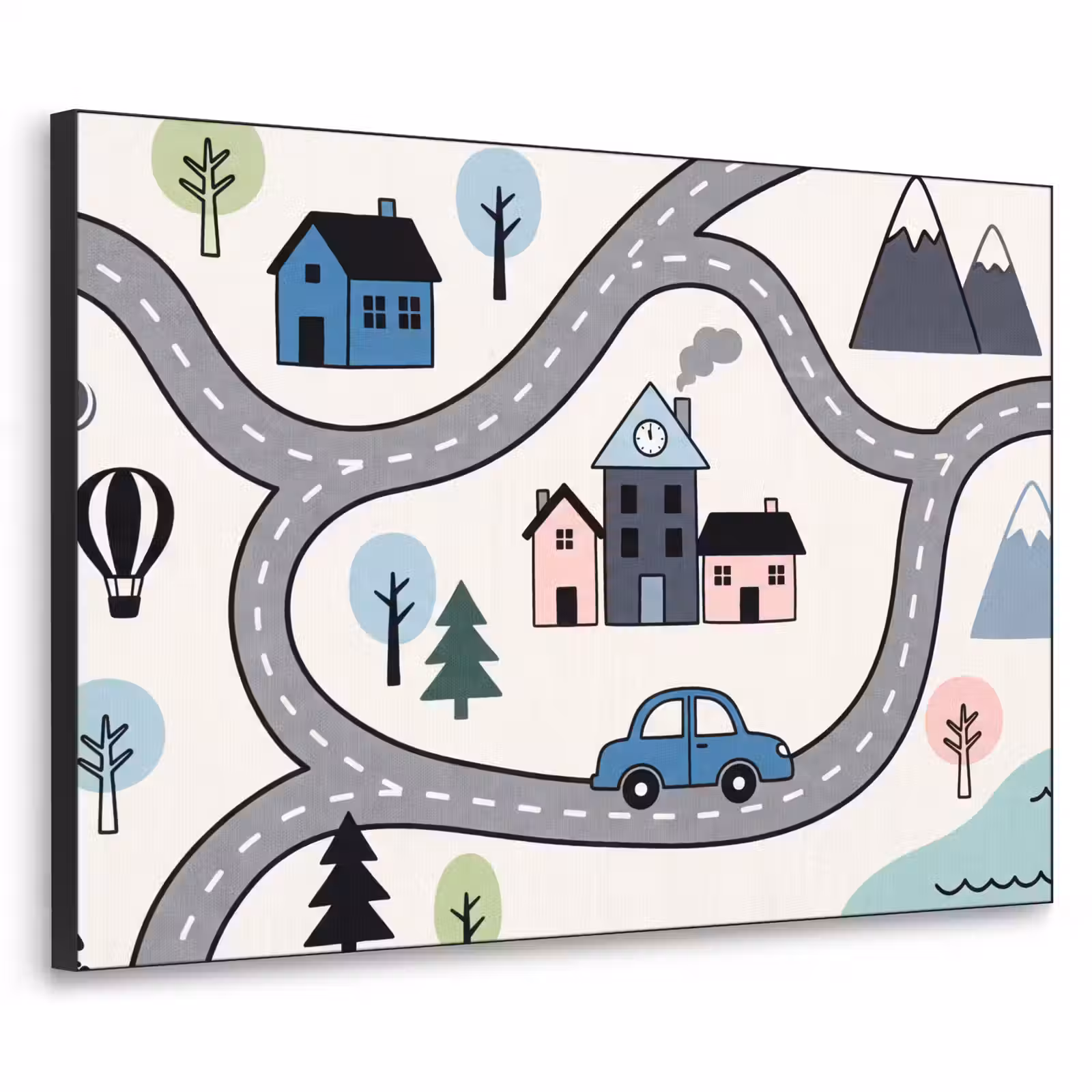 Art Frame - Map - City - Kid-Friendly — 1