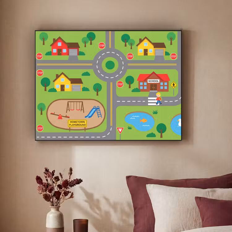 Art Frame - City - Roads - Cartoon — 2