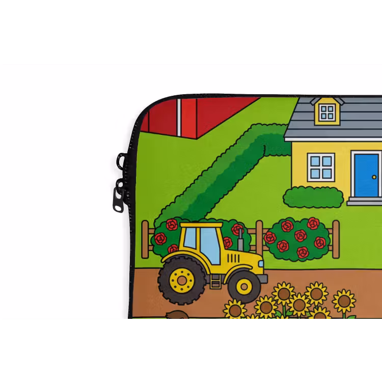 Laptop Sleeve - Countryside - Animals - Cartoon — 5
