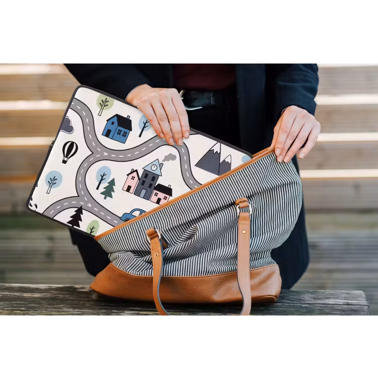 Laptop Sleeve - Map - City - Child-Friendly — 4