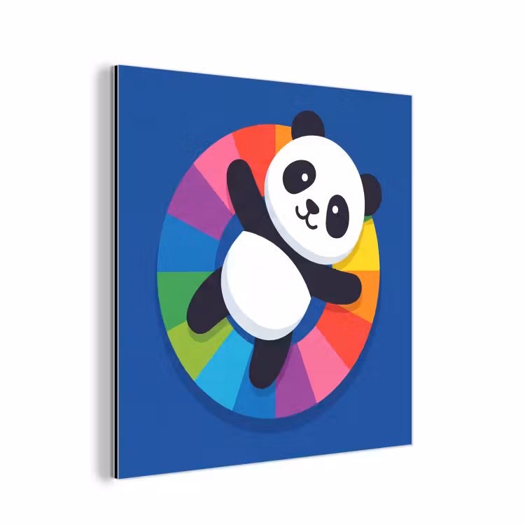 aluminium wall art - Animals - Cartoon - Colorful - Modern - Playful — 1