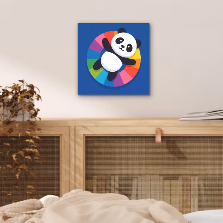aluminium wall art - Animals - Cartoon - Colorful - Modern - Playful — 4