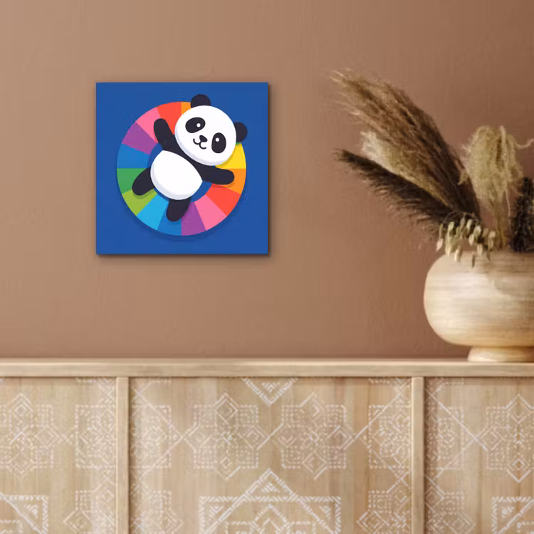 aluminium wall art - Animals - Cartoon - Colorful - Modern - Playful — 5