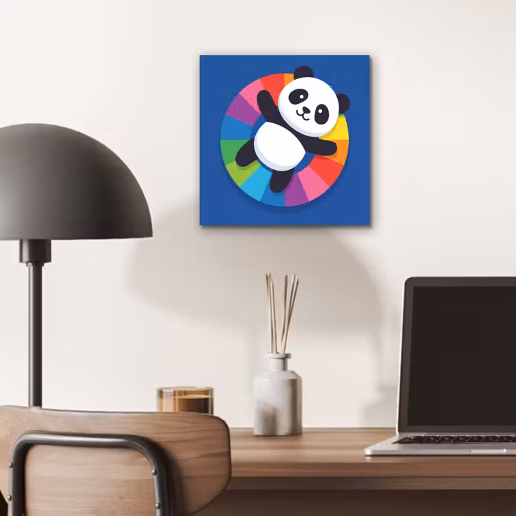 aluminium wall art - Animals - Cartoon - Colorful - Modern - Playful — 6