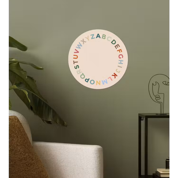 Wallpaper Circle - Alphabet - Circle - Educational - Playful - Colorful — 3