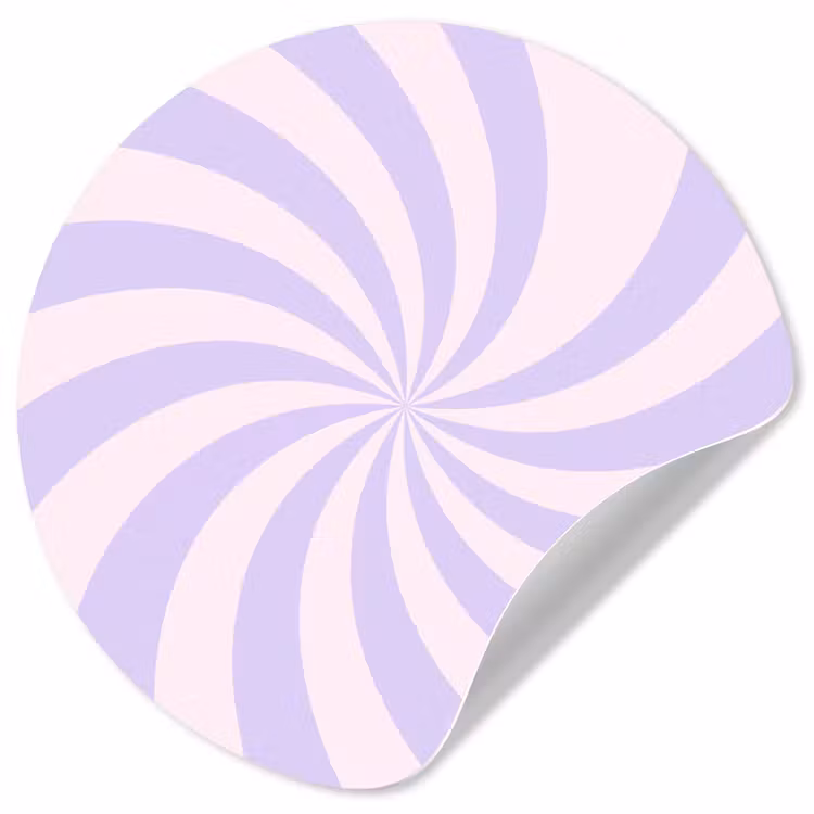 Wallpaper Circle - Pattern - Spiral - Abstract - Modern - Purple-Pink — 1