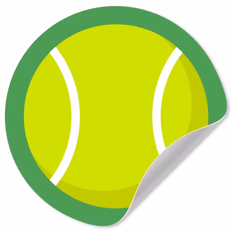 Wallpaper Circle - Ball - Yellow - Sports - Green - Illustration — 1