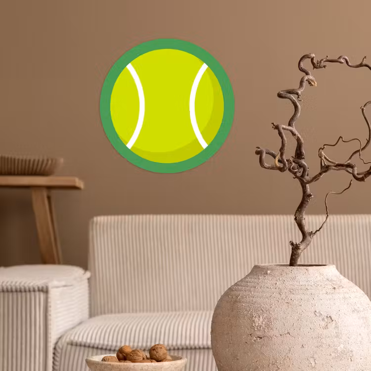 Wallpaper Circle - Ball - Yellow - Sports - Green - Illustration — 2