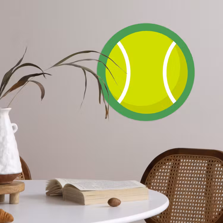 Wallpaper Circle - Ball - Yellow - Sports - Green - Illustration — 4