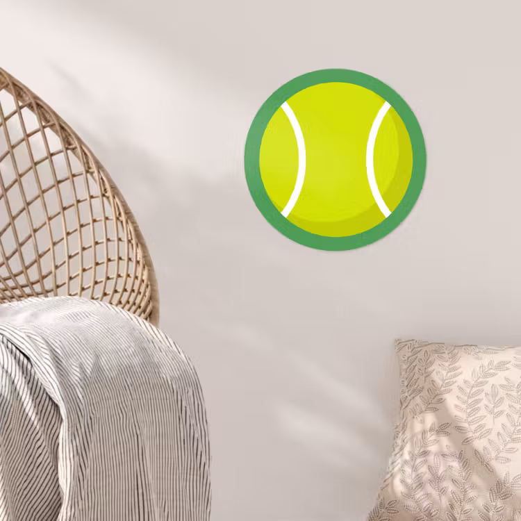 Wallpaper Circle - Ball - Yellow - Sports - Green - Illustration — 5