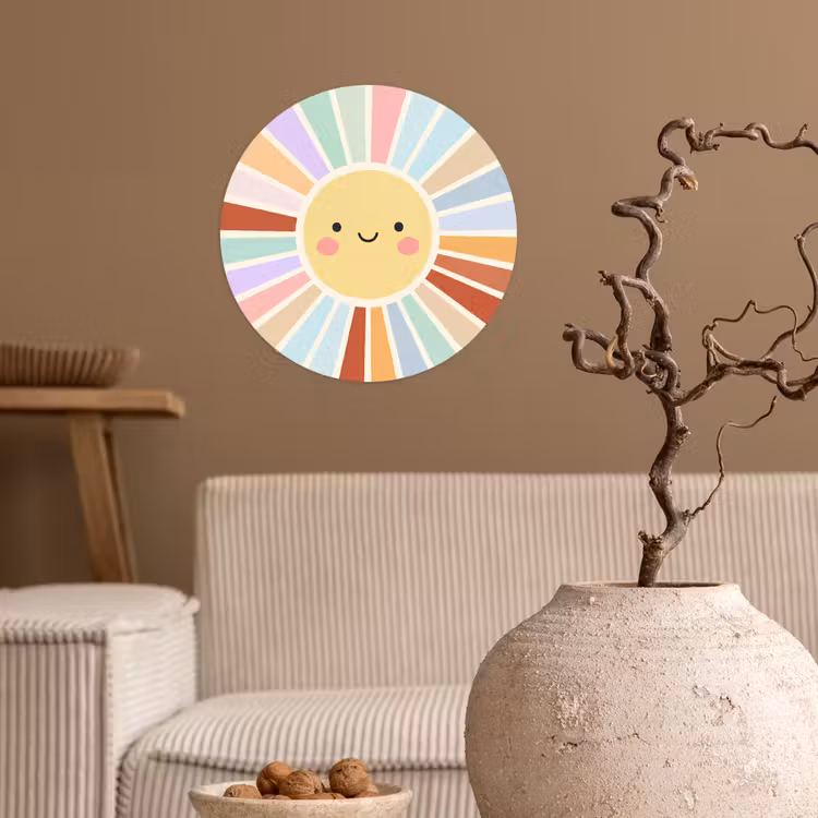 Wallpaper Circle - Sun - Rays - Cheerful - Colorful - Abstract — 2