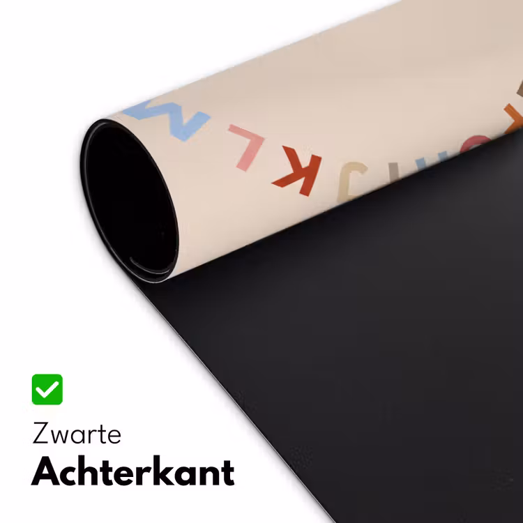 Desk Mat - Alphabet - Circle - Educational - Playful - Colorful — 5