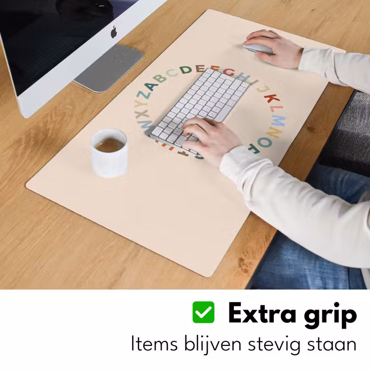 Desk Mat - Alphabet - Circle - Educational - Playful - Colorful — 6