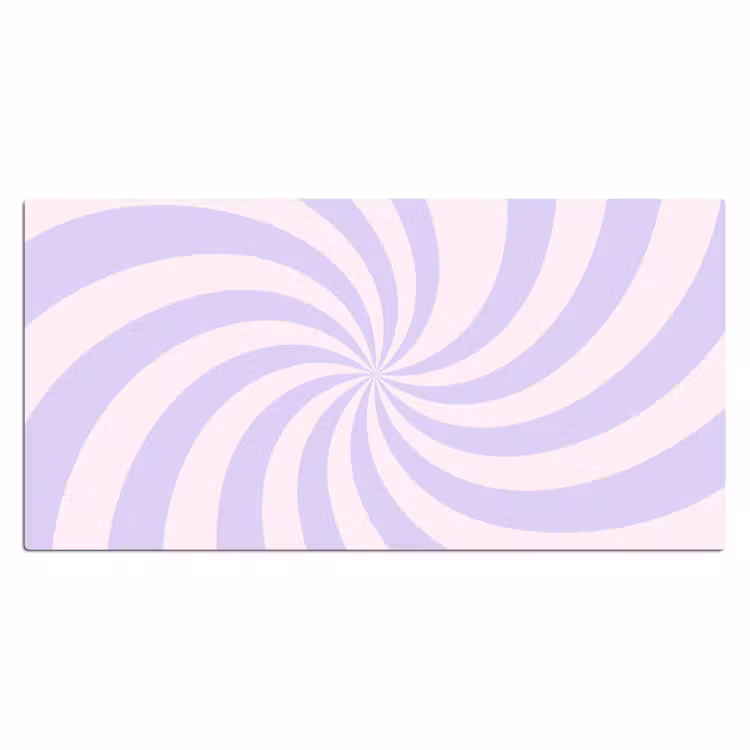 Desk Mat - Pattern - Spiral - Abstract - Modern - Purple-Pink — 2