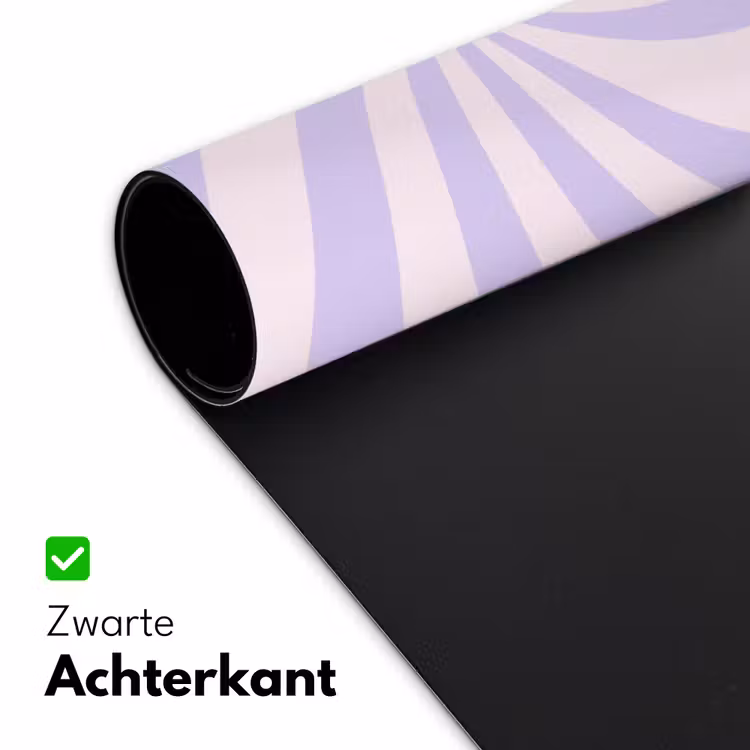 Desk Mat - Pattern - Spiral - Abstract - Modern - Purple-Pink — 5