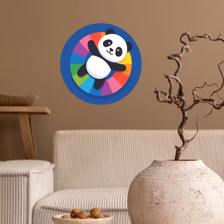 Wallpaper Circle - Animals - Cartoon - Colorful - Modern - Playful — 2
