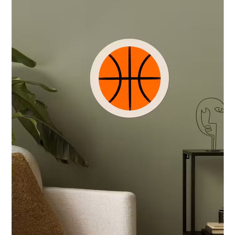 Wallpaper Circle - Basketball - Ball - Sports - Illustration - Orange — 3