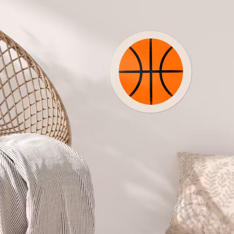 Wallpaper Circle - Basketball - Ball - Sports - Illustration - Orange — 5