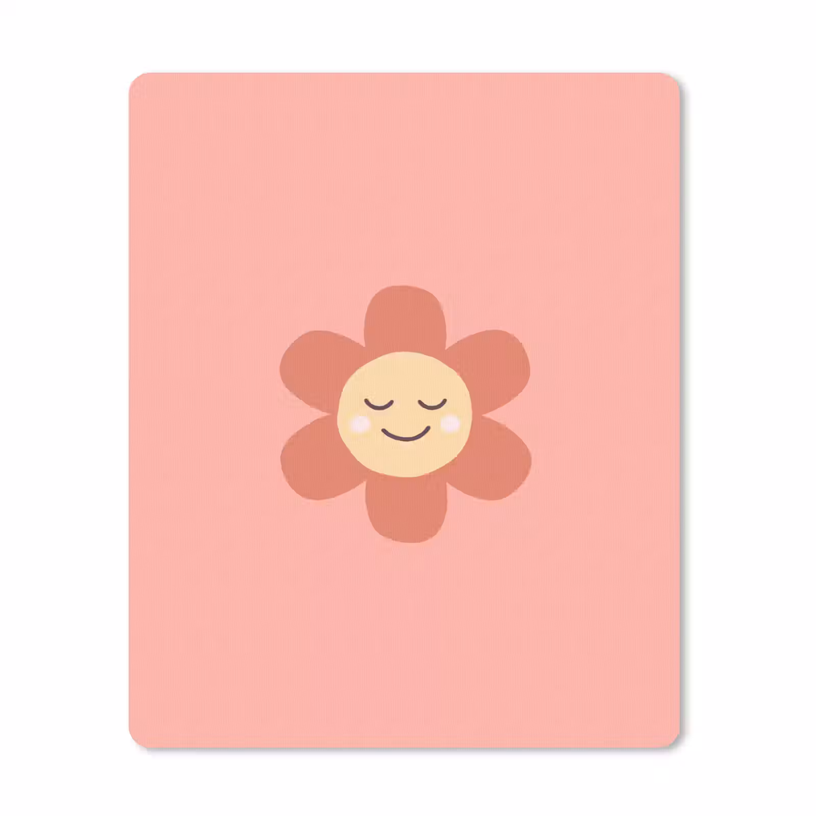 Mouse Pad - Flowers - Cartoon - Child - Pink — 1