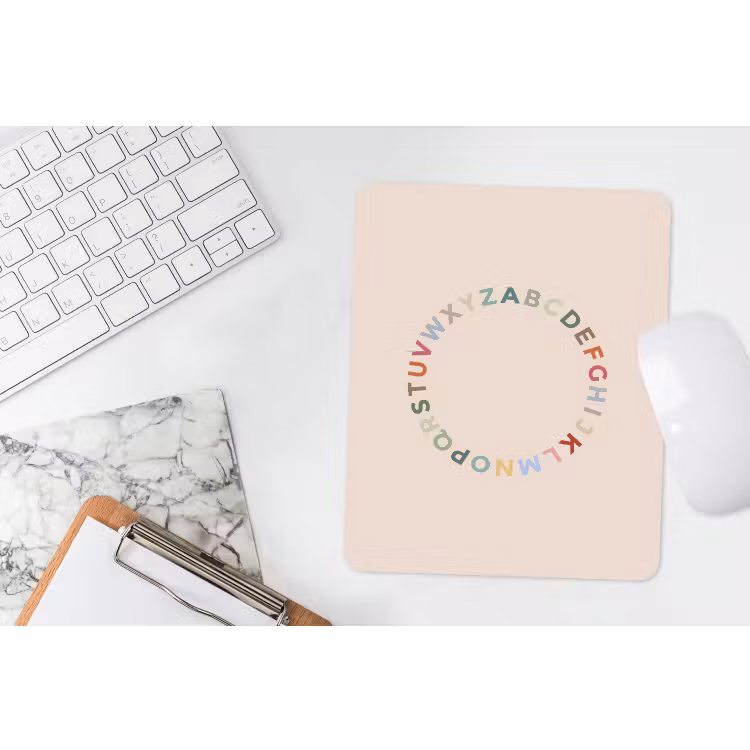 Mouse Pad - Alphabet - Circle - Educational - Playful - Colorful — 4
