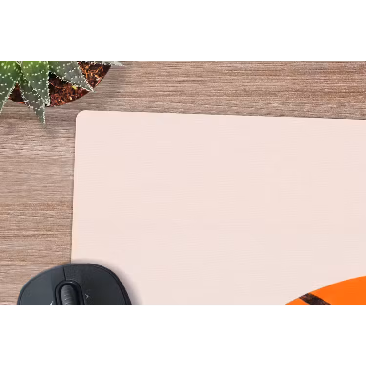 Mouse Pad - Basketball - Ball - Sports - Illustration - Orange — 5